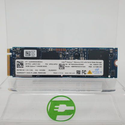 Intel 2280mm Optane H10 256GB M.2 NVMe Gen 3.0 x 4 SSD HBRPEKNX0101AH