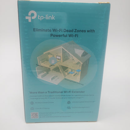 New TP-Link AC750  Dual Band Mesh WiFi Extender RE750C