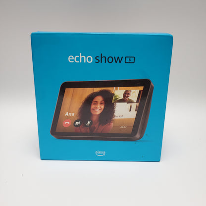 Amazon Echo Show 8 (2nd Gen) Smart Display with Alexa Charcoal