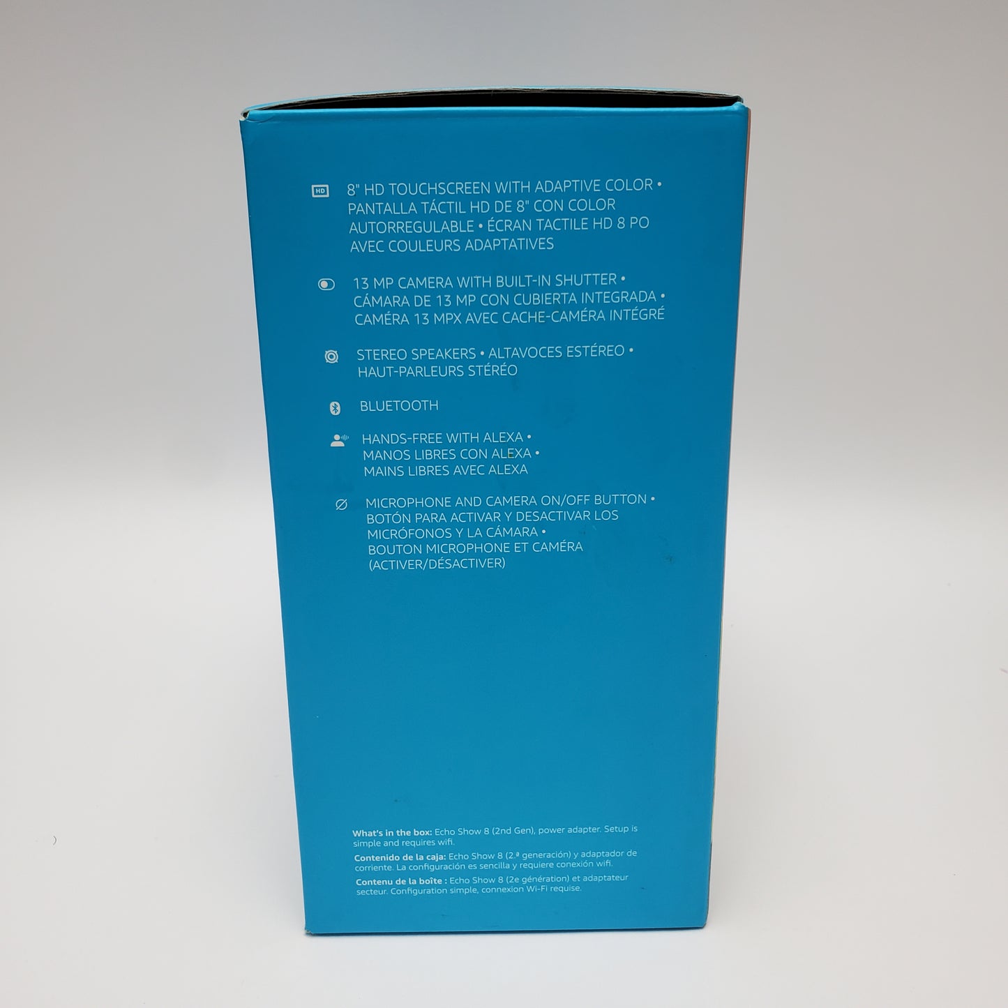 Amazon Echo Show 8 (2nd Gen) Smart Display with Alexa Charcoal