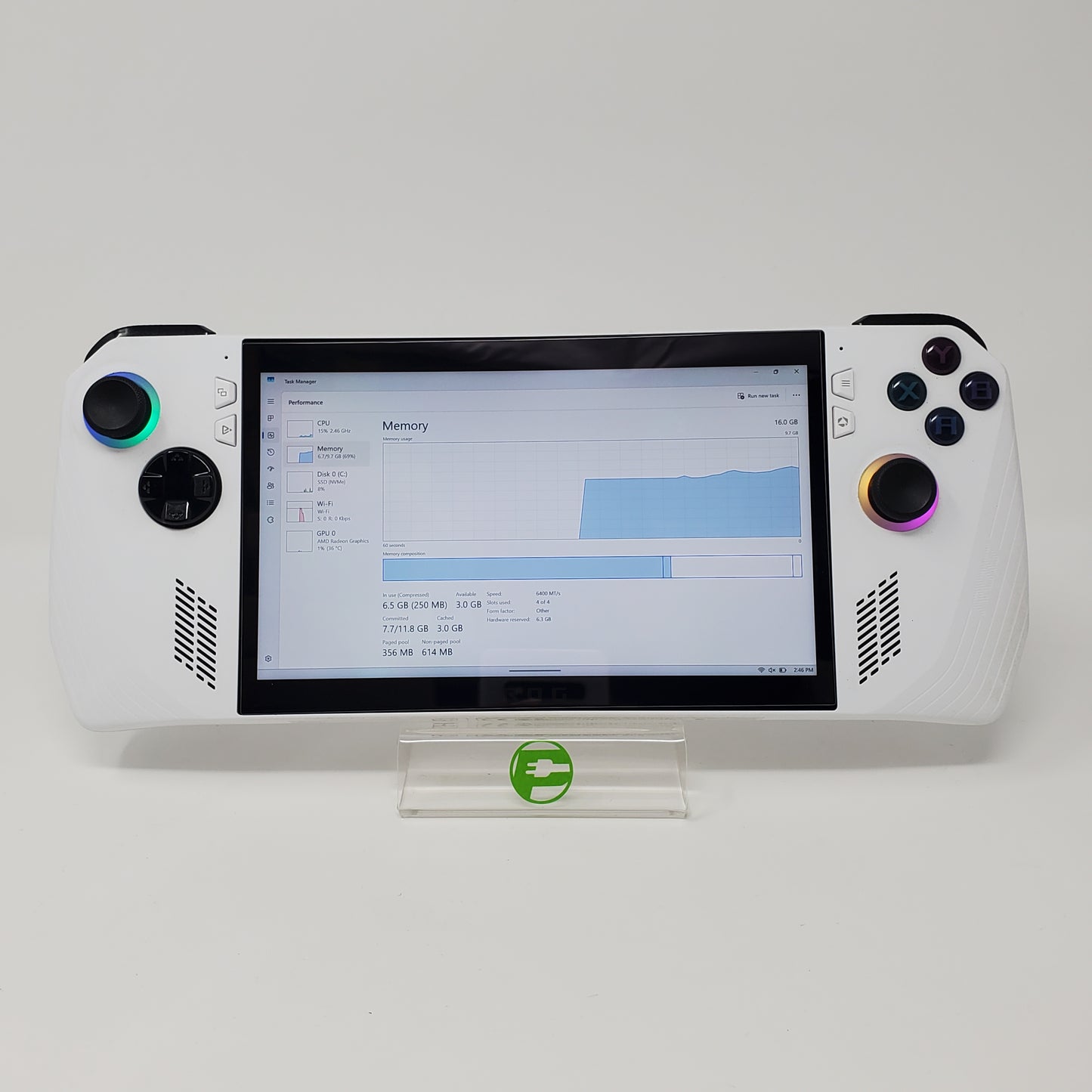 Asus ROG Ally 7" AMD Ryzen Z1 Extreme 16GB RAM 512GB White RC71L-ALLY.Z1X_512