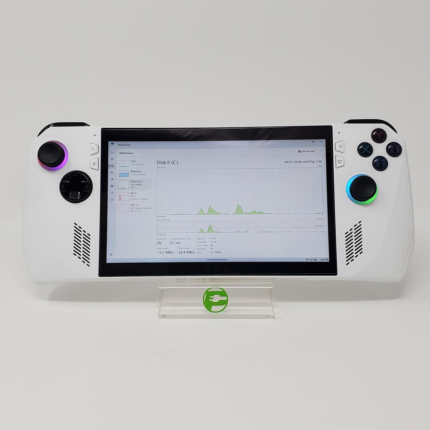 Asus ROG Ally 7" AMD Ryzen Z1 Extreme 16GB RAM 512GB White RC71L-ALLY.Z1X_512