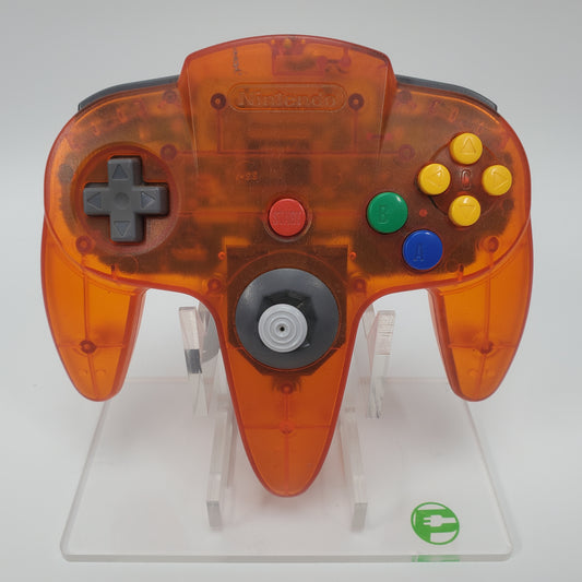 Nintendo N64 Funtastic Fire Orange Controller NUS-005