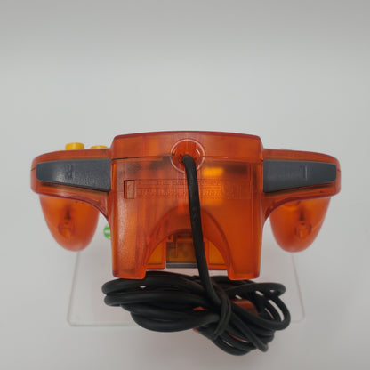 Nintendo N64 Funtastic Fire Orange Controller NUS-005