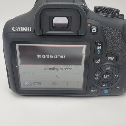 Canon EOS 2000D 24.1MP 	Digital Single-Lens Reflex (DSLR)