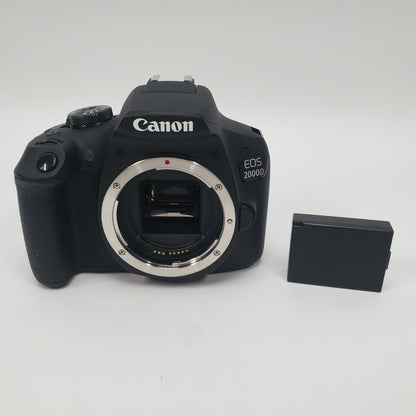Canon EOS 2000D 24.1MP 	Digital Single-Lens Reflex (DSLR)