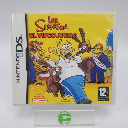 Los Simpsons El Videojuego The Simpsons Game (Nintendo DS, 2007, ESP EU)