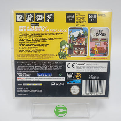 Los Simpsons El Videojuego The Simpsons Game (Nintendo DS, 2007, ESP EU)