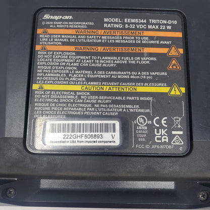 Snap-on Triton D10 Automotive Diagnostic Scan Tool EEMS344