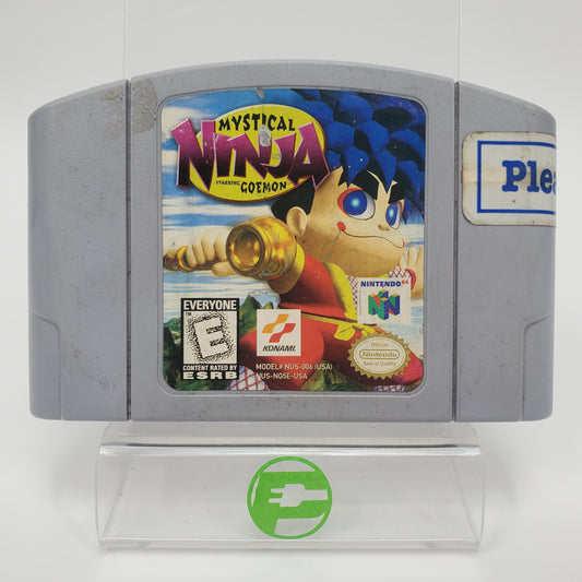 Mystical Ninja Starring Goemon (Nintendo 64 N64, 1998)