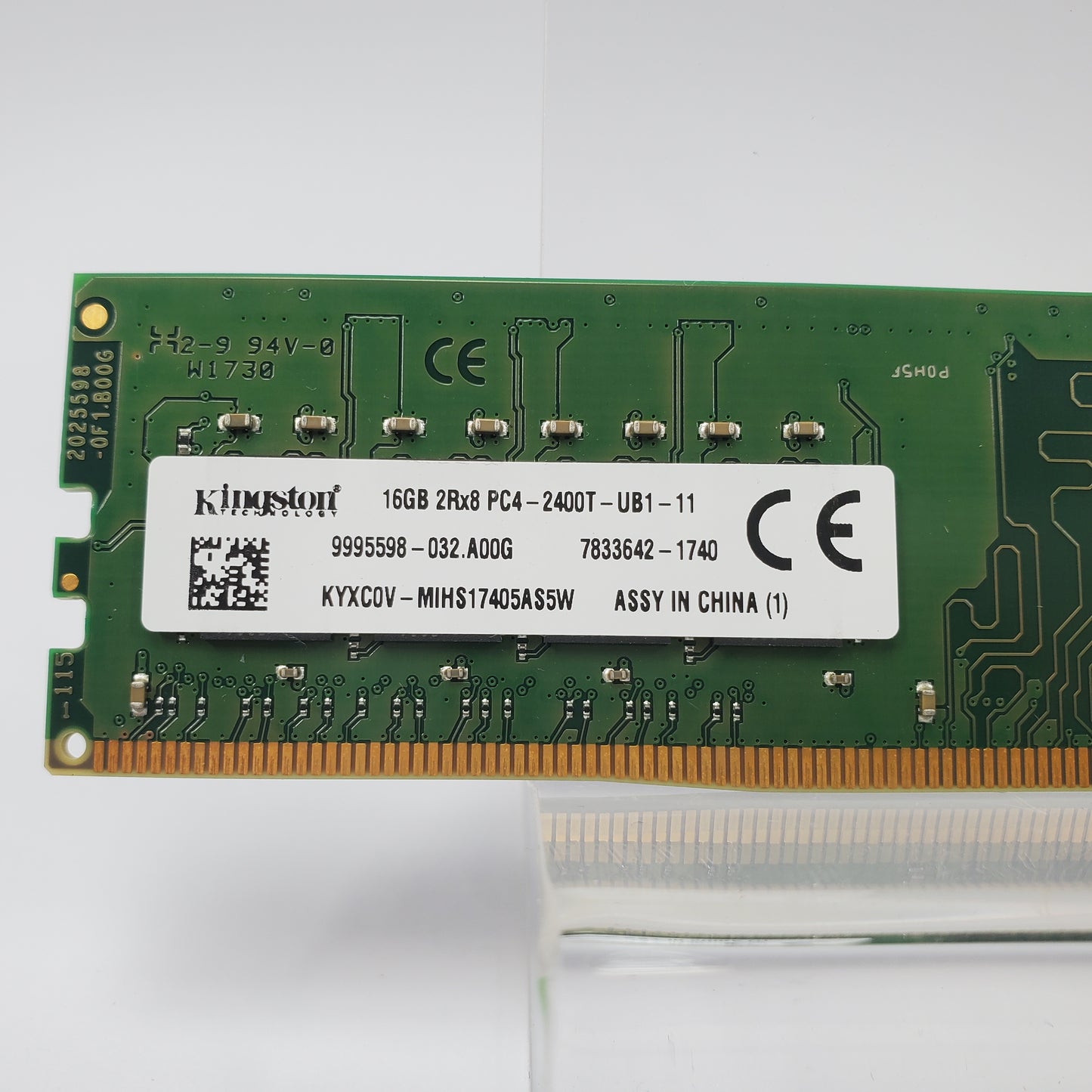 Kingston PC4-2400T-UB1-11 16GB (1x16GB) RAM DDR4 2400MHz KYXCOV-MIHS17405AS5W