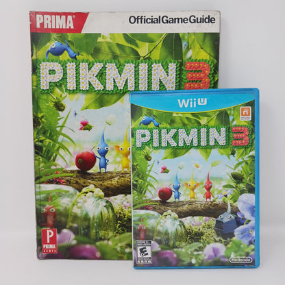 Pikmin 3 (Wii U, 2013) With Prima Guide