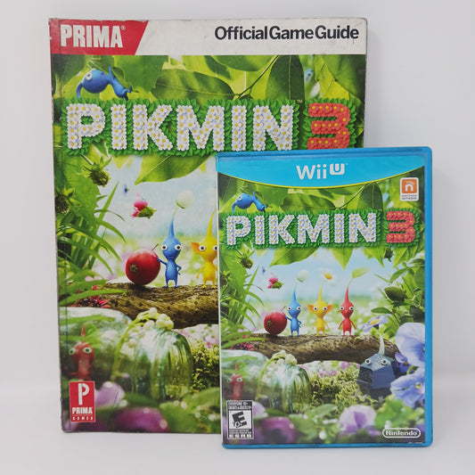 Pikmin 3 (Wii U, 2013) With Prima Guide