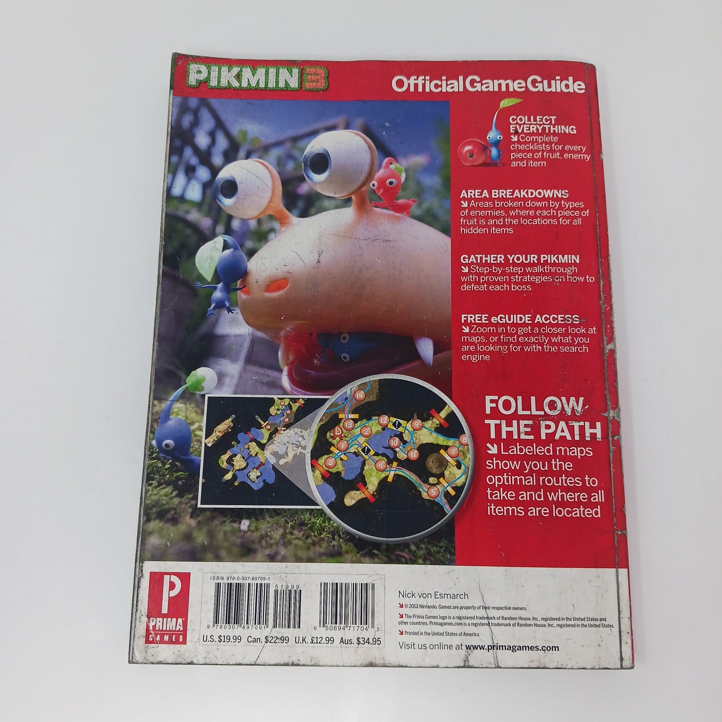 Pikmin 3 (Wii U, 2013) With Prima Guide