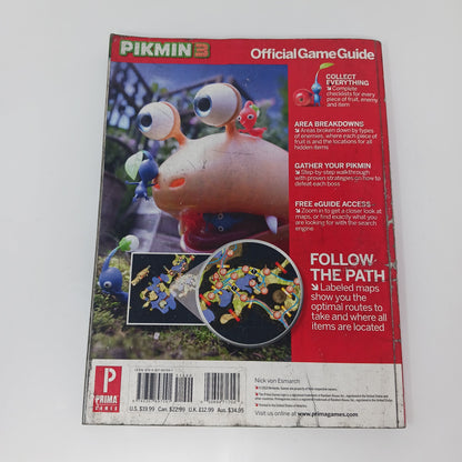 Pikmin 3 (Wii U, 2013) With Prima Guide
