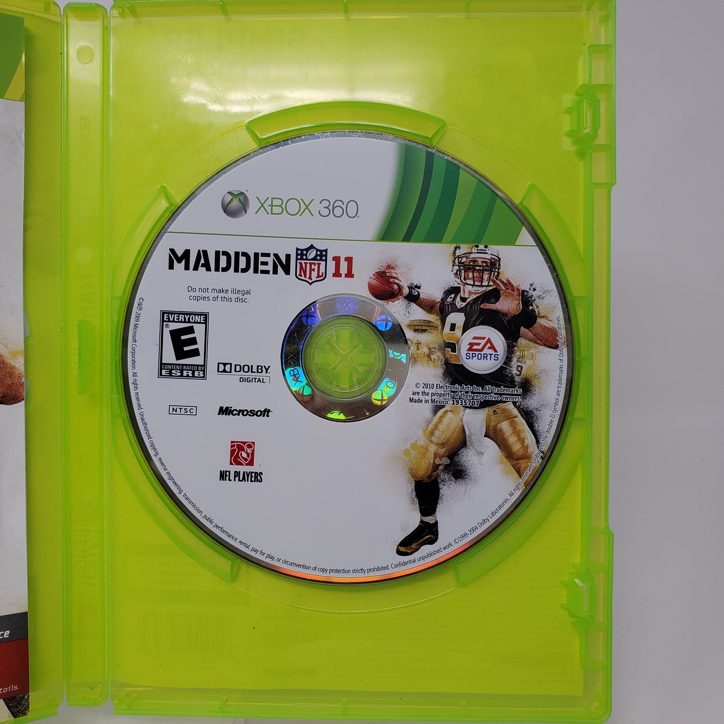 Lot of 8 Microsoft Xbox 360 Games Madden