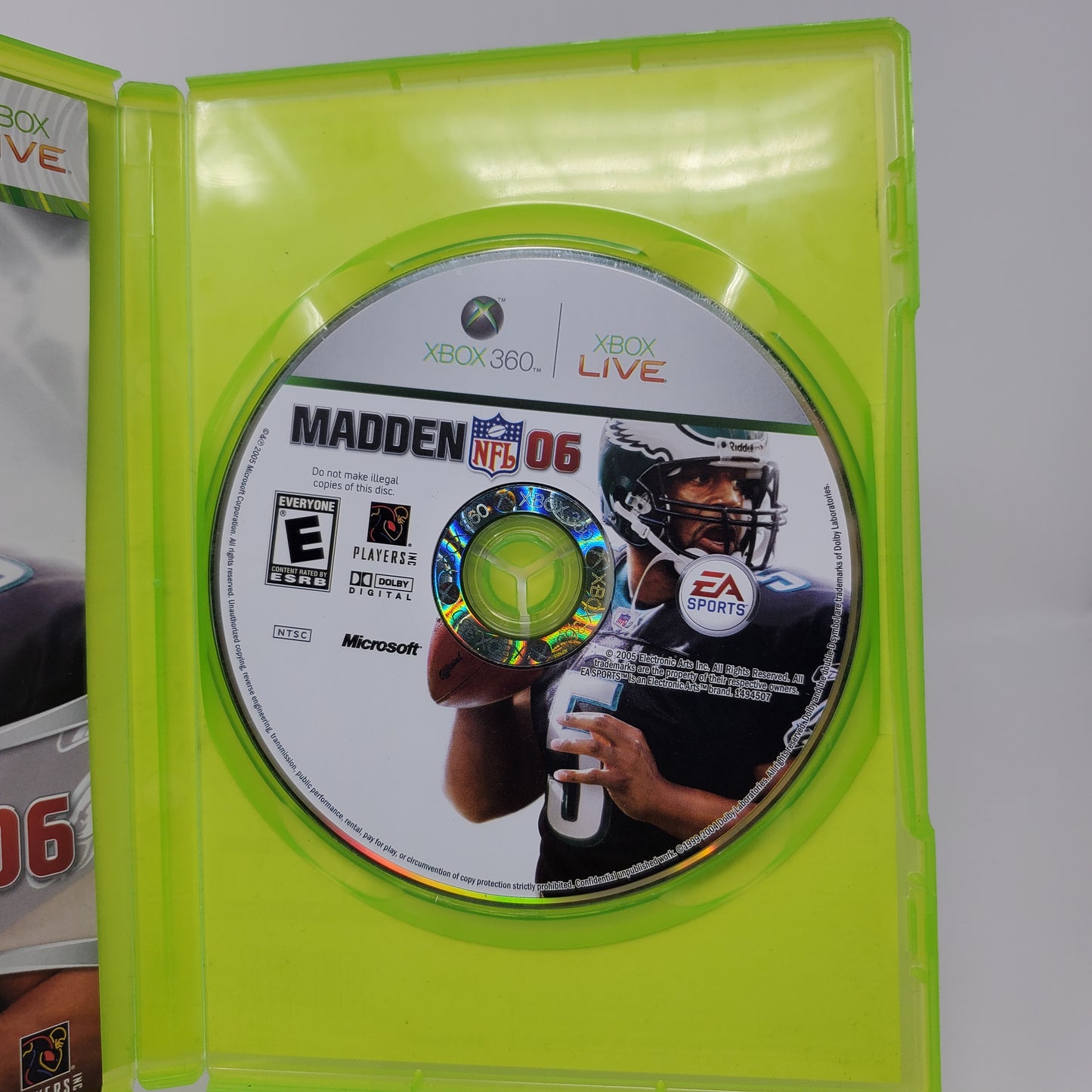 Lot of 8 Microsoft Xbox 360 Games Madden