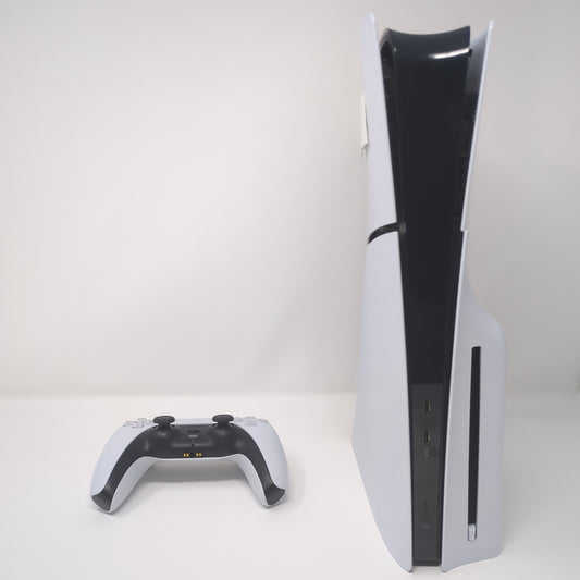Sony PlayStation 5 Slim Disc Edition PS5 1TB White Gaming Console CFI-2015