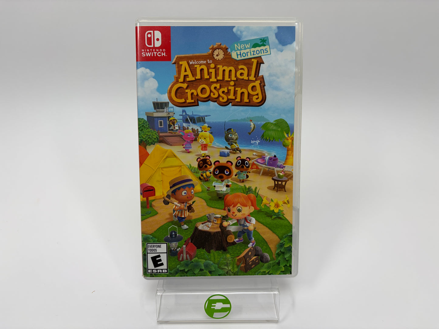 Animal Crossing: New Horizons (Nintendo Switch, 2020) + Amiibo Cards
