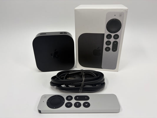 Apple TV 4K 3rd Gen 64GB Digital HD Media Streamer MN873LL/A WiFi Only