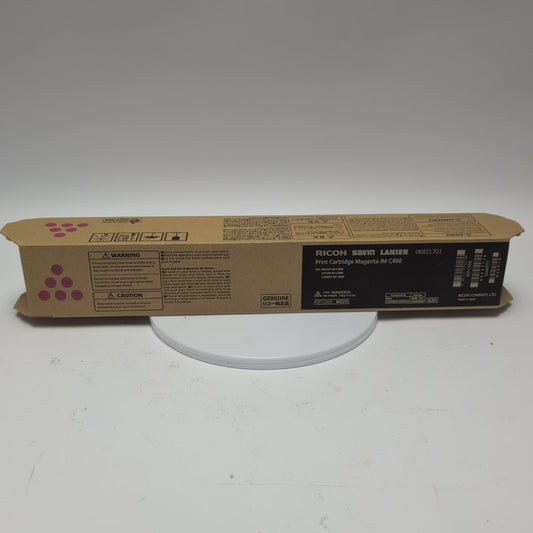 New Genuine Ricoh Savin Lanier IM C400 Magenta Print Cartridge