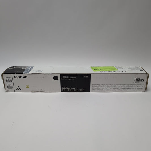 New Canon Genuine GRP-61 Black Toner Cartridge 3763C003
