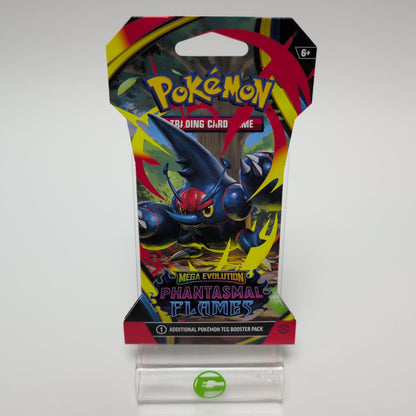 Lot of 12 New Pokémon TCG Mega Evolution Phantasmal Flames Sleeved Booster Pack