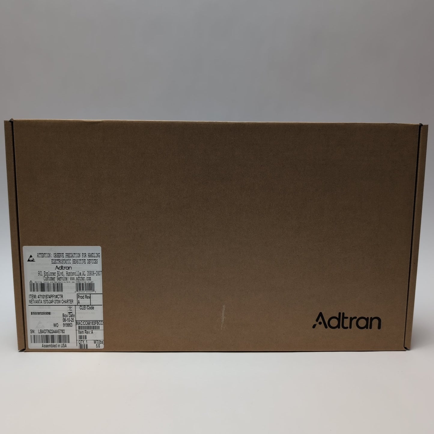 New Adtran Netvanta 28-Port PoE+ Switch 1570-24-370W