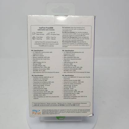 New MyFirst Fone R2 KW1306 Kids GPS Tracker Smart Watch