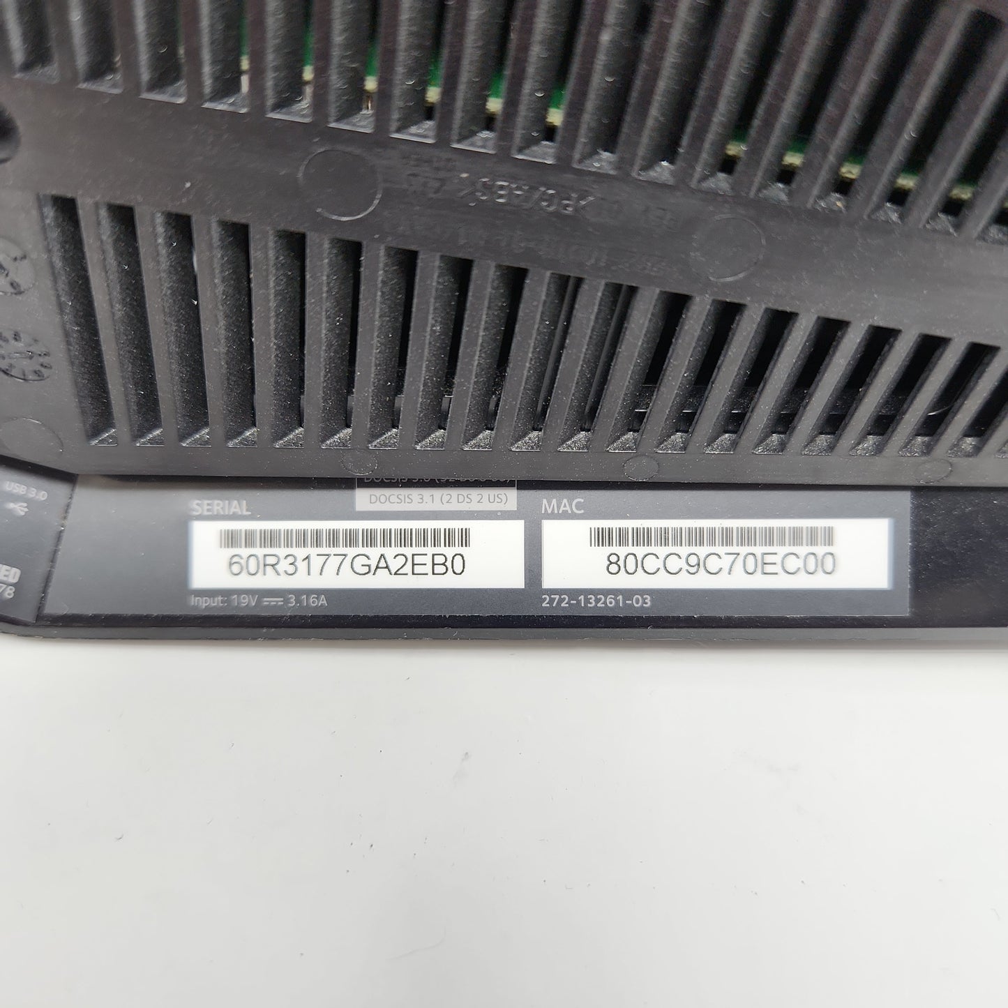 NETGEAR Nighthawk AX6000 Wi-Fi 6 Router with DOCIS 3.1 Cable Modem Black