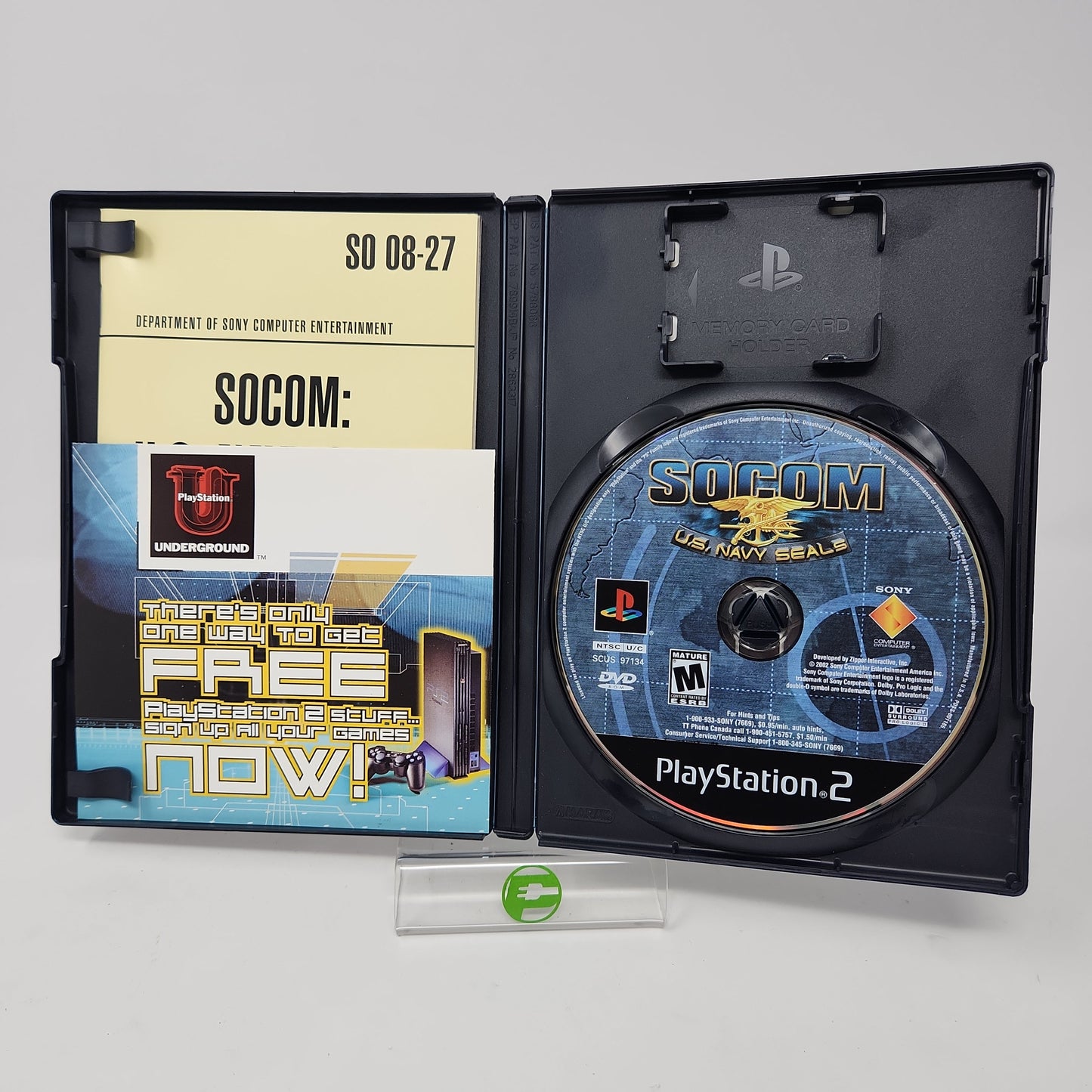 Complete SOCOM US Navy Seals (Sony PlayStation 2 PS2, 2002)