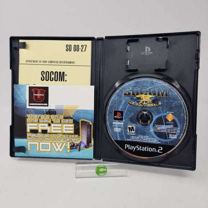 Complete SOCOM US Navy Seals (Sony PlayStation 2 PS2, 2002)