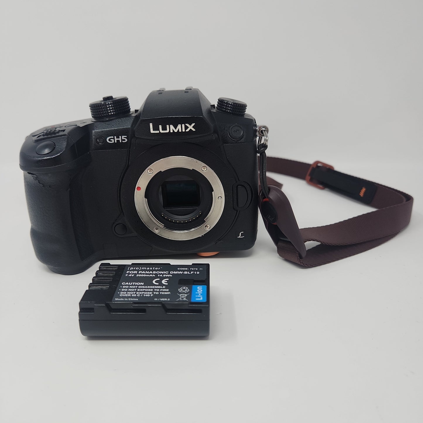 Panasonic Lumix GH5 20.3MP Mirrorless Interchangeable-Lens Camera Body