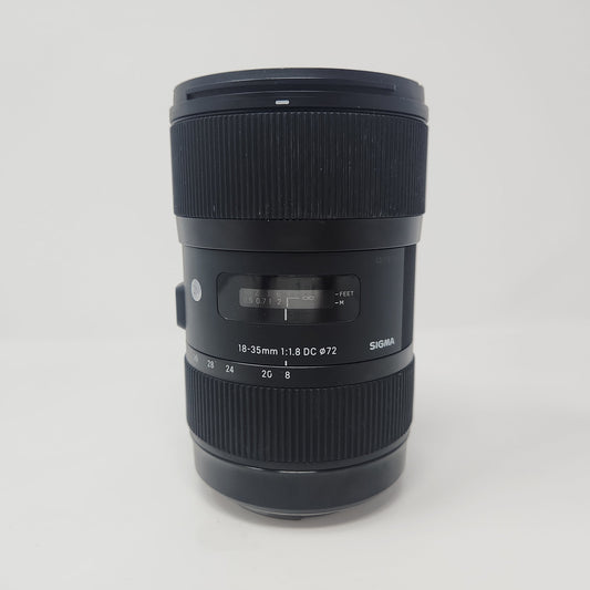 Sigma 18-35mm F/1:1.8 DC HSM Standard Zoom Lens