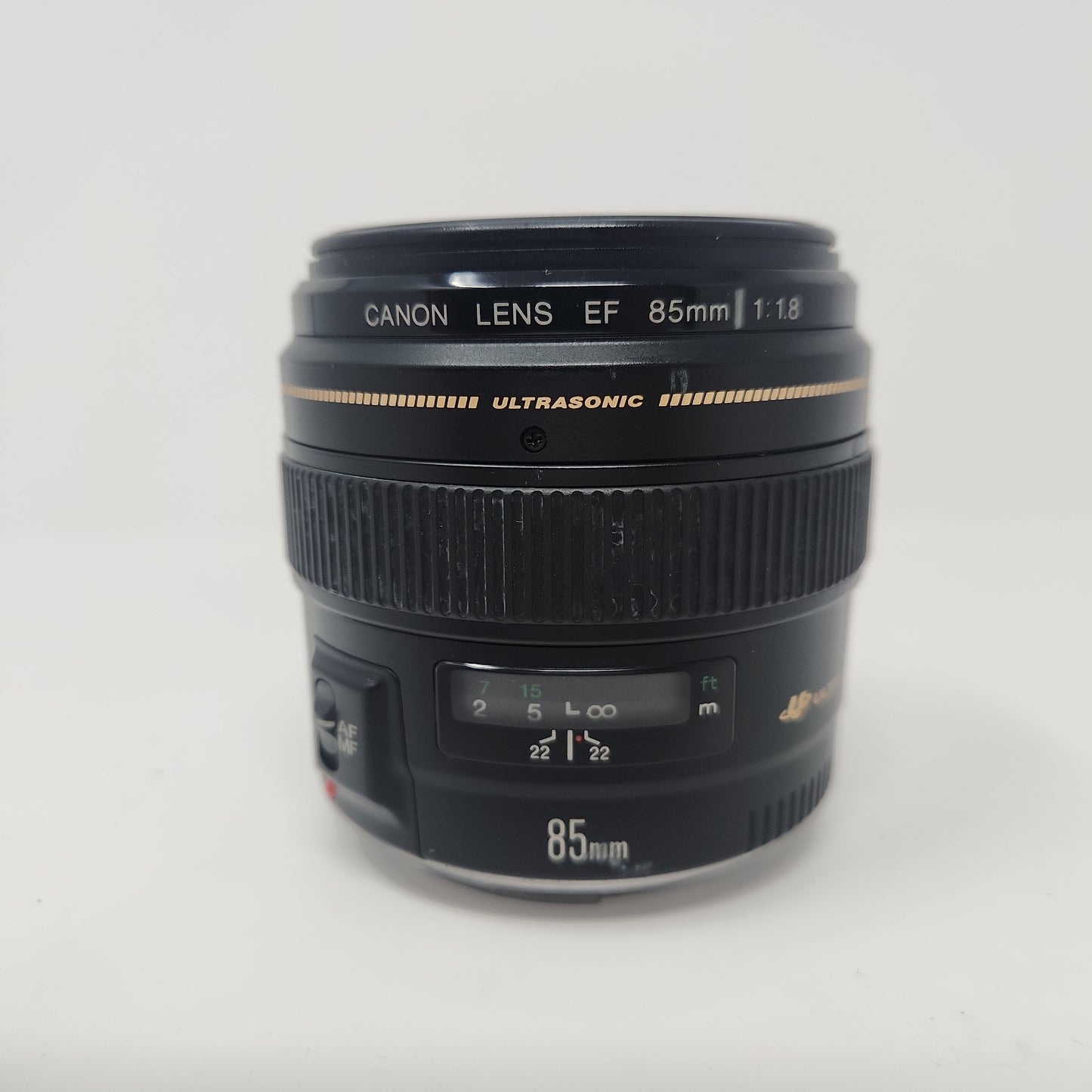 Broken Canon EF 85mm F/1:1.8 USM Prime Lens Bad Autofocus