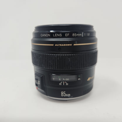Broken Canon EF 85mm F/1:1.8 USM Prime Lens Bad Autofocus
