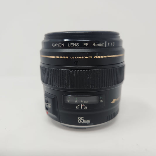 Broken Canon EF 85mm F/1:1.8 USM Prime Lens Bad Autofocus