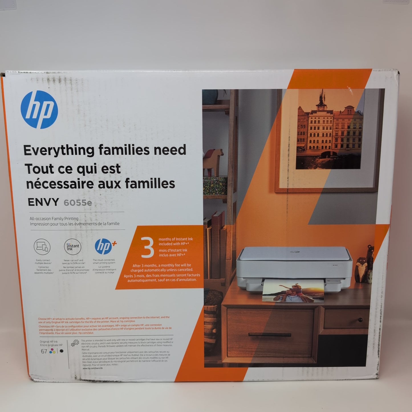 New HP ENVY 6055e Wireless All-in-One Color Printer 223N1A#B1H