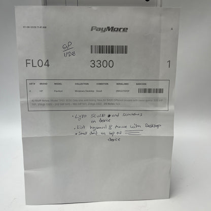 HP Pavilion TP01-3030 i3-12100 3.30GHz 8GB RAM 512GB SSD Intel HD Graphics