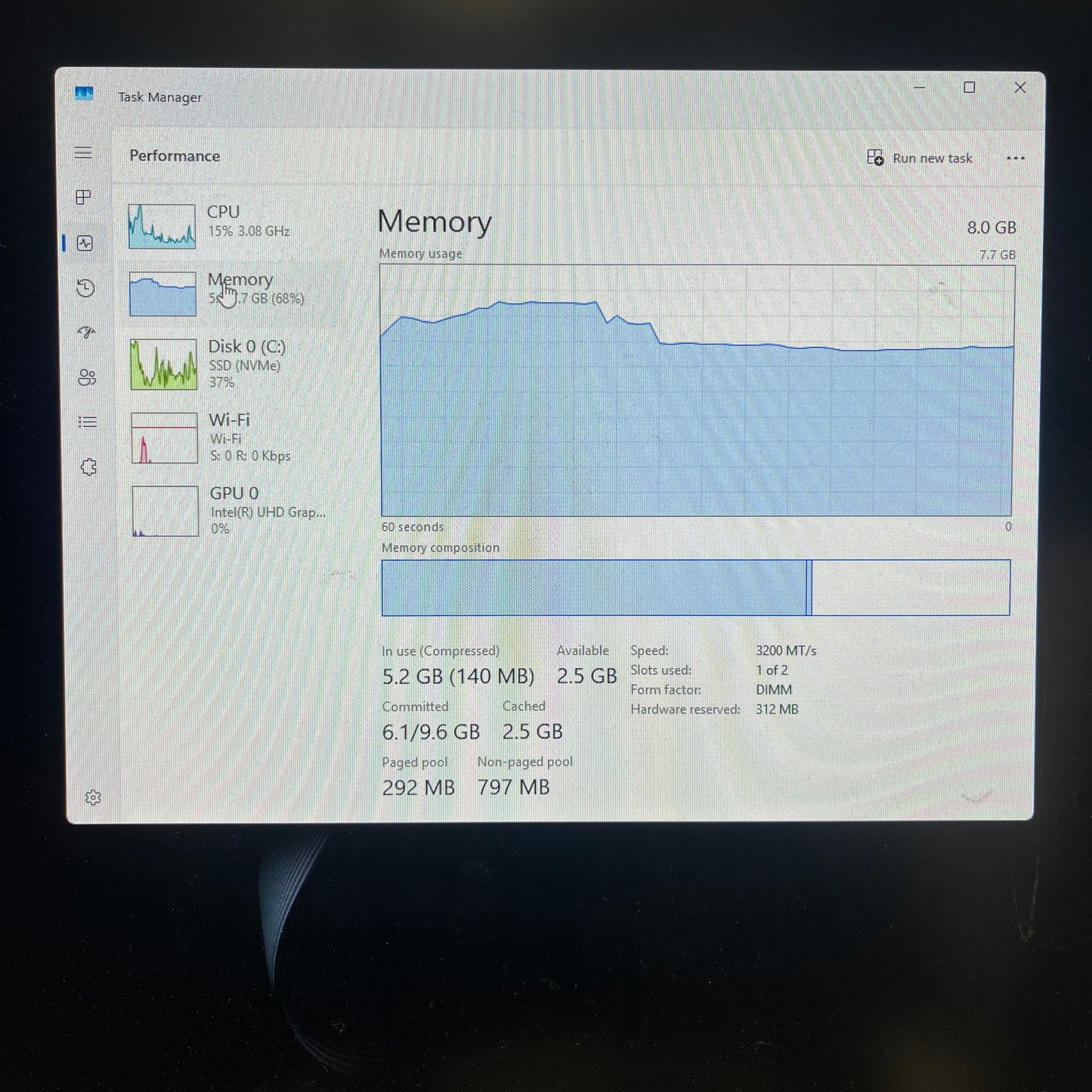 HP Pavilion TP01-3030 i3-12100 3.30GHz 8GB RAM 512GB SSD Intel HD Graphics
