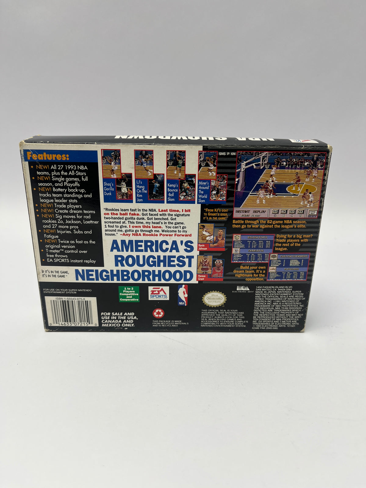 NBA Showdown (Super Nintendo, 1993)