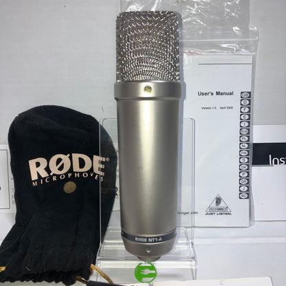 Rode Cardioid Condenser Large-Diaphragm NT1-A Microphone