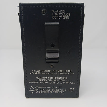 Lot of 2 Quantum Turbo Battery Flash Batteries with Charging Cable