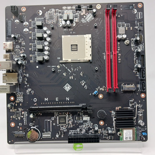 HP OMEN GT1 AMD CHIPSET B450 SOCKET AM4 MOTHERBOARD W/WIFI CARD L96321-001