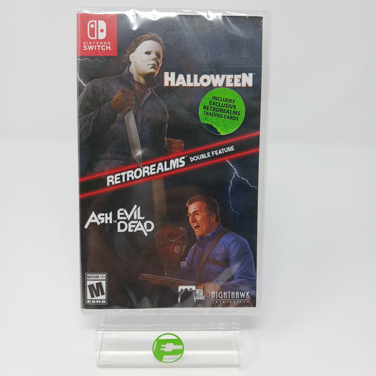 New Halloween and Ash vs Evil Dead RetroRealms Double Feature (Nintendo Switch)