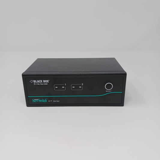ServSwitch DT Series 2 And 4 Port Black Box KV9622A Desktop KVM Switch