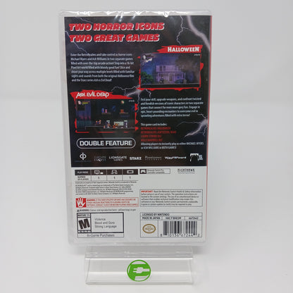 New Halloween and Ash vs Evil Dead RetroRealms Double Feature (Nintendo Switch)