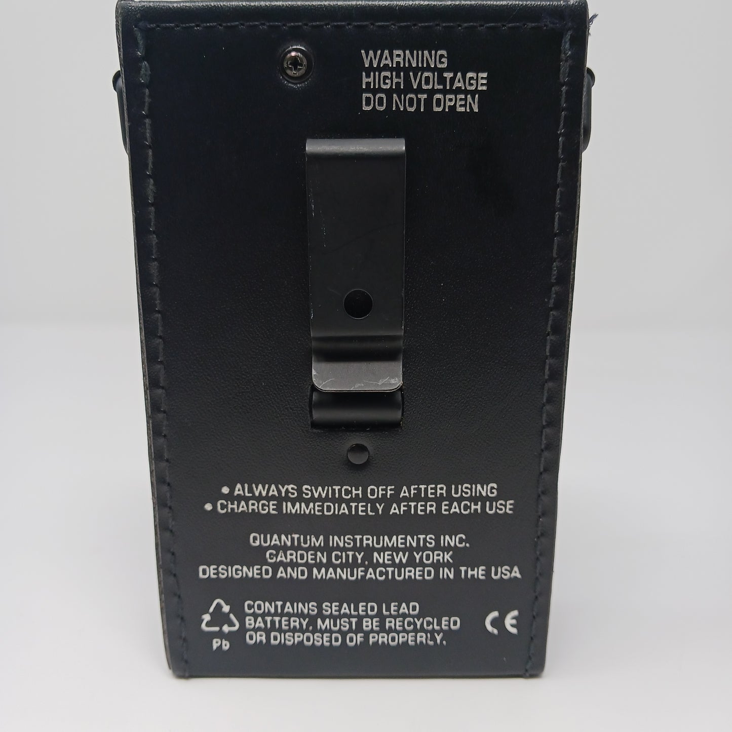 Lot of 2 Quantum Turbo Battery Flash Batteries with Charging Cable