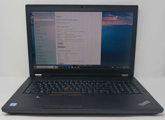 Lenovo 20HK003MUS 17.3" XEON E3-1535M 3.1GHz 32GB RAM 1TB SSD QUADRO P4000