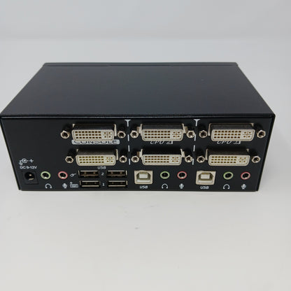 ServSwitch DT Series 2 And 4 Port Black Box KV9622A Desktop KVM Switch